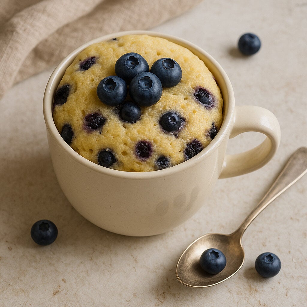 Blueberry Mug Cake