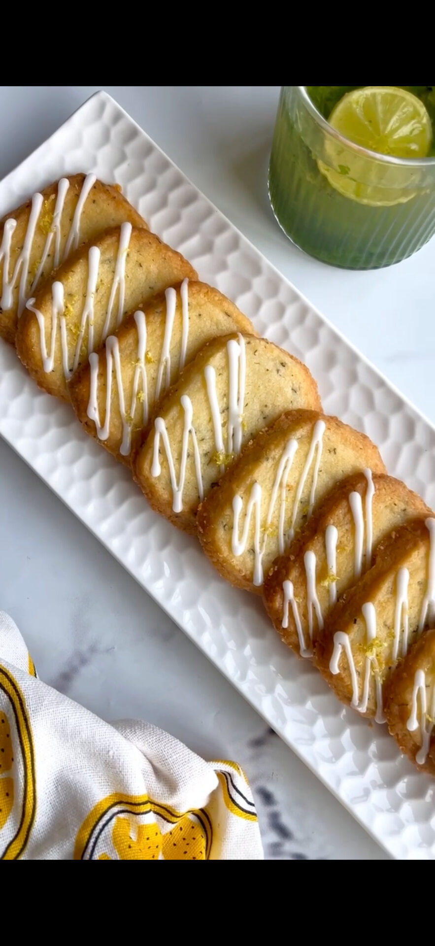 Mint & Lemon Cookies